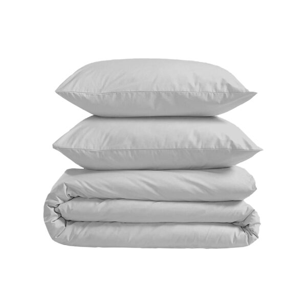 Grey Cotton Bed Set