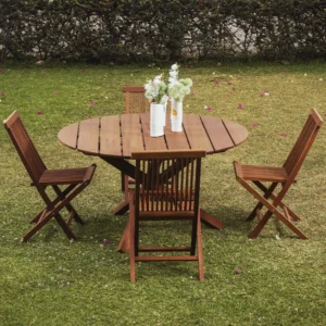 Teak Round Dinning Table
