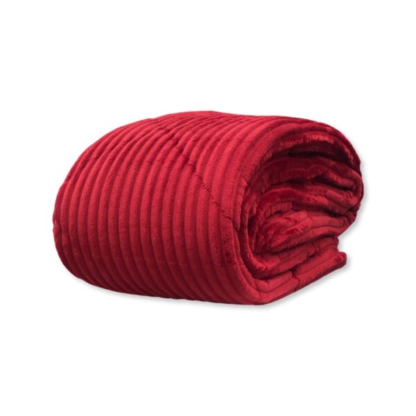 Red Sherpa Comforter