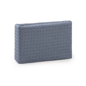 Summer Navy Waffle Weave Bedspread