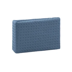 Summer Blue Waffle Weave Bedspread