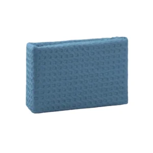 Summer Blue Waffle Weave Bedspread