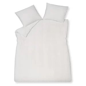 Pure Seersucker White Cotton Set