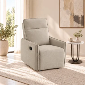 MODERN RECLINER BEIGE