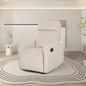 MODERN RECLINER BEIGE