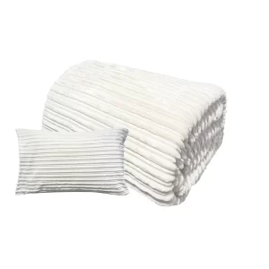 SHERPA Blanket Multistripe White