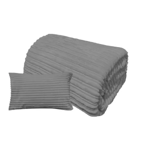 SHERPA Blanket Multistripe Grey
