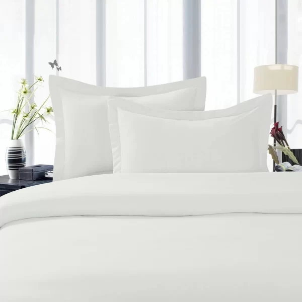 SATIN Bed Set- Ivory