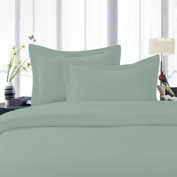 SATIN Bed Set- Green