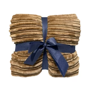 Stripe Blanket Brown