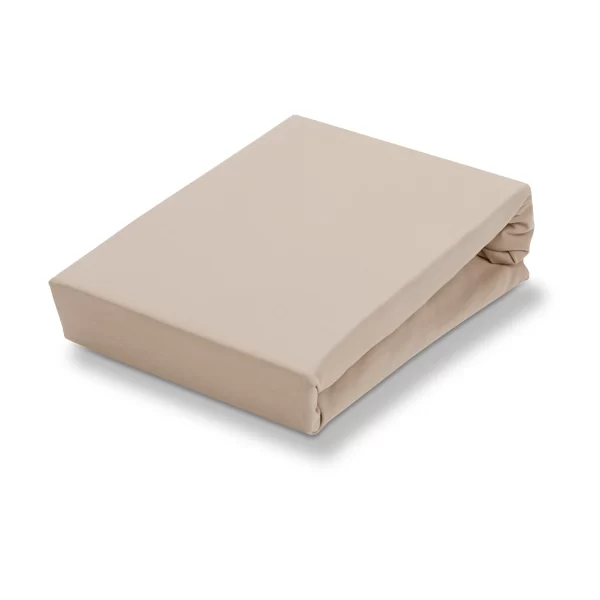 JERSEY Supreme Fitted Sheet - Linen