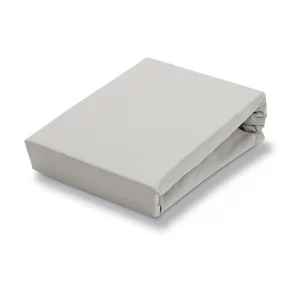 JERSEY Supreme Fitted Sheet - Silver Grey