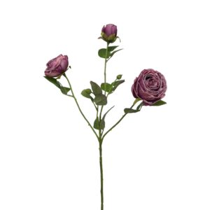 PURPLE ROSE SPRAY