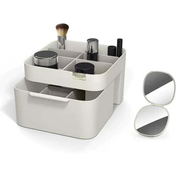 Make Me Up Compact Mirror & Makeup Organizer Set