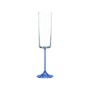CHAMPAGNE GLASS ANITA COLORED STEM
