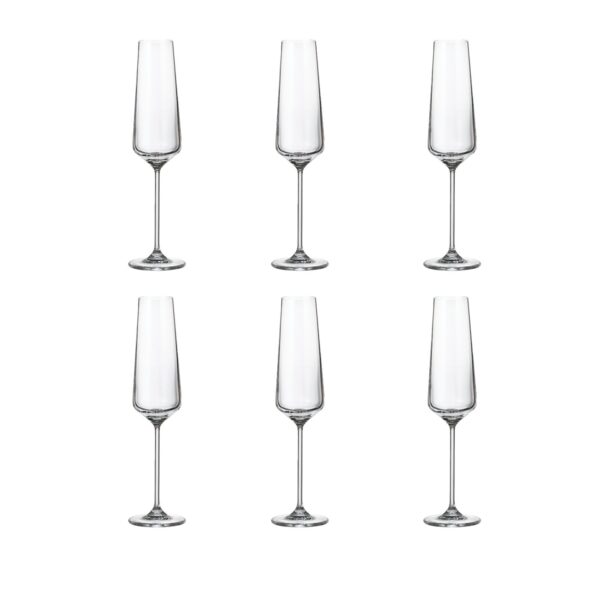 SORA Champagne Glasses