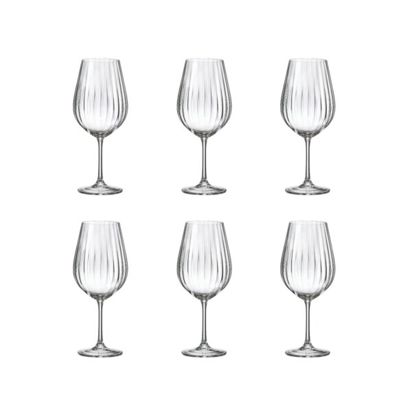 SARAH WATERFALL Red Wine Crystal