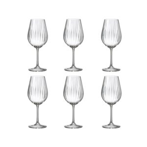 SARAH WATERFALL Crystal Water Glasses