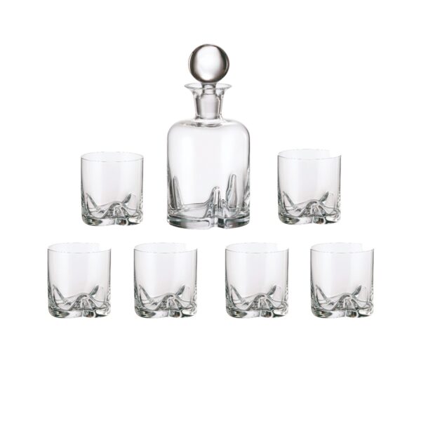 S7 TRIO WHISKY BOTTLE 1000 ML DOF 410 ML X 6