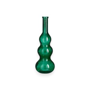 VASE BENITO GREEN GLASS