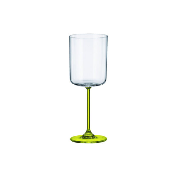 WATER GLASS ANITA COLORED STEM
