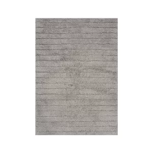 Fluffy Stripe Bathmat