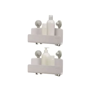 Easy-Store 2-piece Corner Shower Shelf Set