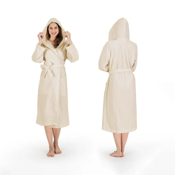 Hotel Line Bathrobe Beige