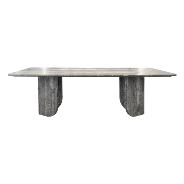 Travertine Libro Dining Table