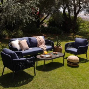 Helen Sofa Set Navy