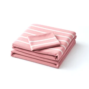 Summer Stripe BedSet  Pink