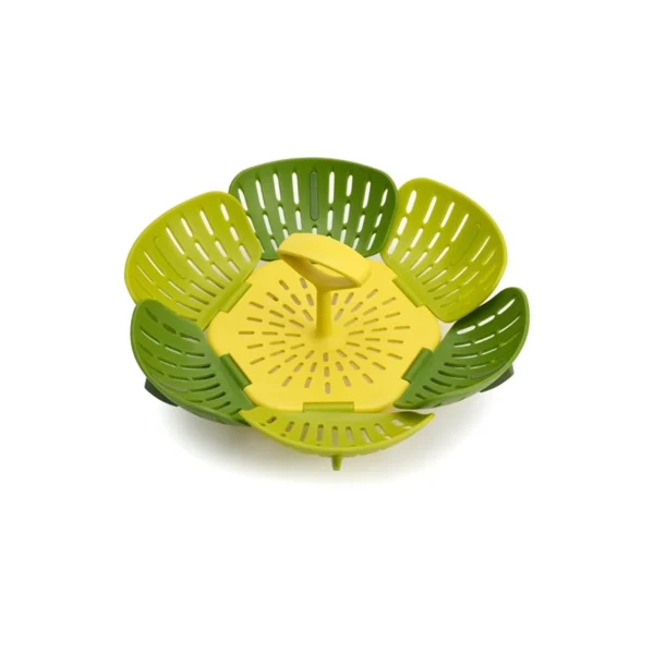Folding steamer basket