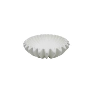 BOWL WAVY WHITE