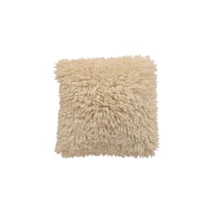 CUSHION OCTAVE FAUX FUR BEIGE