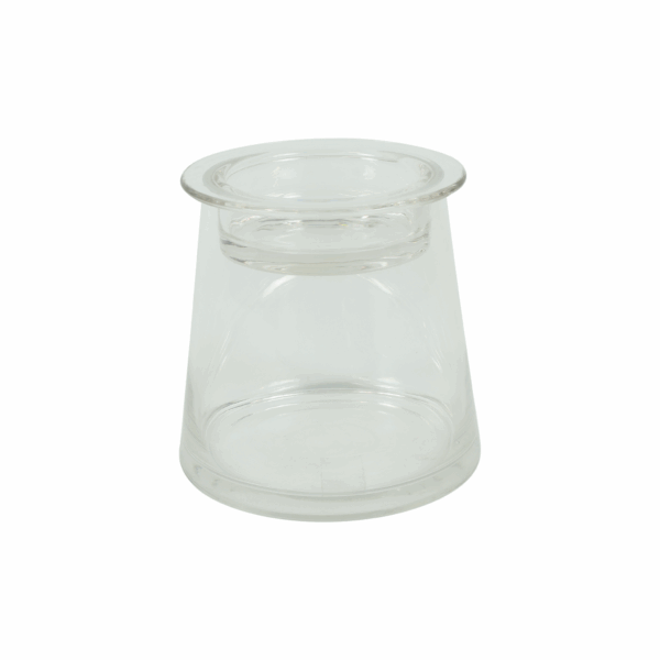 DECO GLASS WITH BOWL LID HANNY