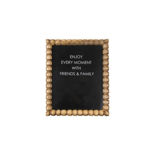 PHOTO FRAME MANGO WOOD BUBBLE