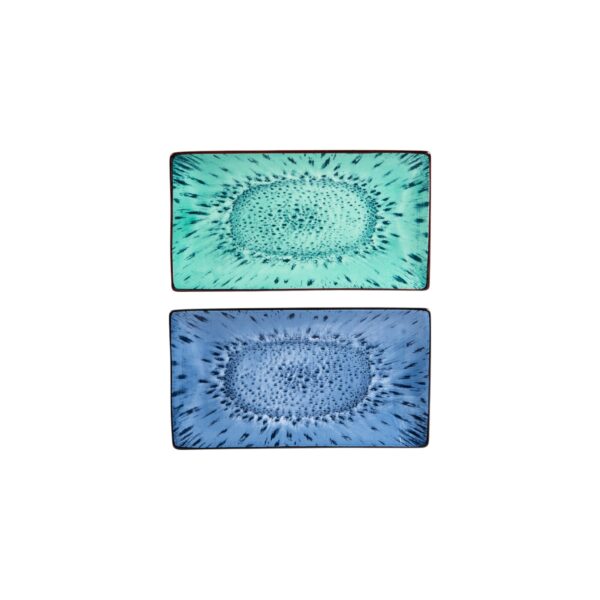 PLATE RECTANGLE 29 X 16 CM MANIHI