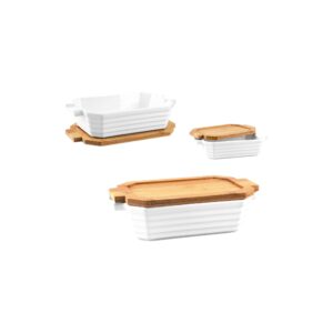 RECT BAKEWARE WITH LID
