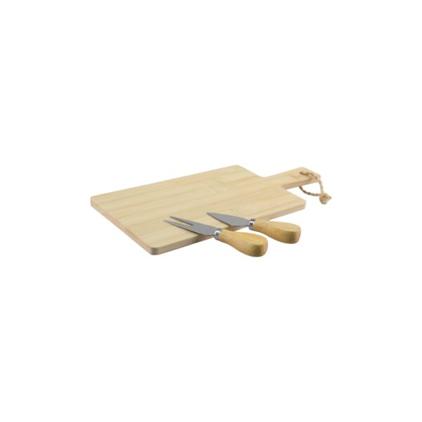 S3 CHEESE BOARD AND 2 KNIVES