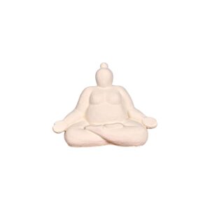 SCULPTURE WOMAN MEDITATION