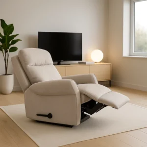 Manual Recliner Chair Greige