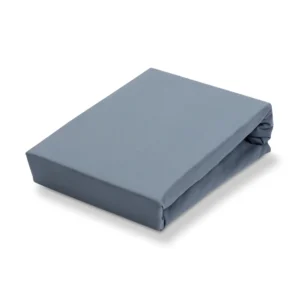 JERSEY SUPREME Fitted Sheet - Faded Denim