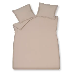 PURE 83 Percale Ruffle Cover Set - Blush
