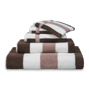 VANCOUVER Bath Towels - Mauve