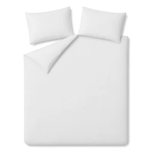 Plain White Bed Set White