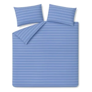 Stripe Bed Set Blue - 1cm
