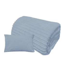 SHERPA Blanket Multistripe Light Blue