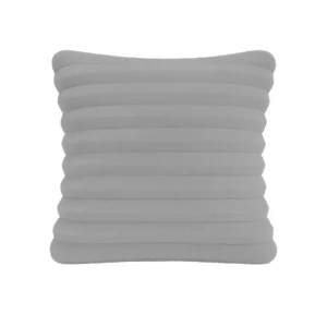 Plush Cushion Wide Light Grey