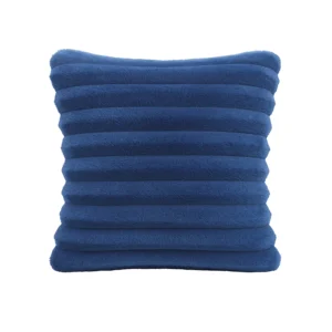 Plush Cushion Wide Rib Navy