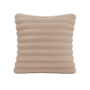 Plush Cushion Wide Rib Beige